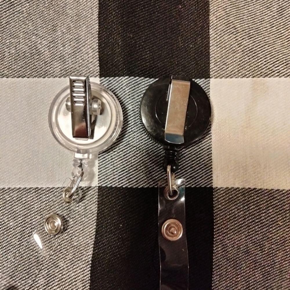 I love tiny humans Mickey mouse head retractable name badge reel ID hold… - Picture 3 of 3